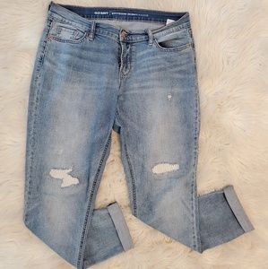 Old Navy Boyfriend Distressed Jeans